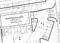 
                                	        1019 Logan Road: Proposed Site Plan
                                    