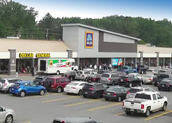 
                                	        St. Marys Plaza: Aldi opening day 6-15-23
                                    