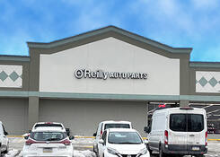 
                                	        Greensburg Shopping Center: New facade

                                    