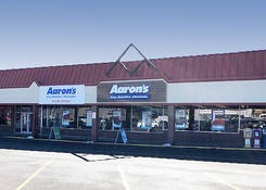 
                                	        Point Plaza Shopping Center: Aaron's Storefront
                                    